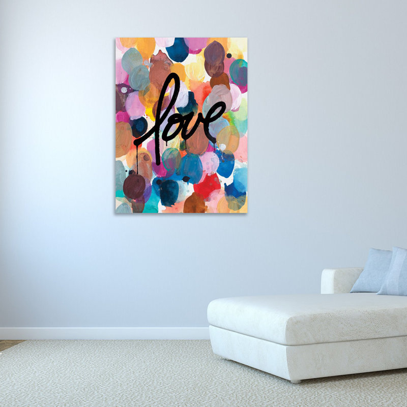 Art Love by Kent Youngstrom - Wrapped Canvas Painting, 122 cm H x 91 cm W x 4 cm D
