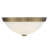 Breanna 2-Light Flush Mount in Warm Brass-31902401-31902398