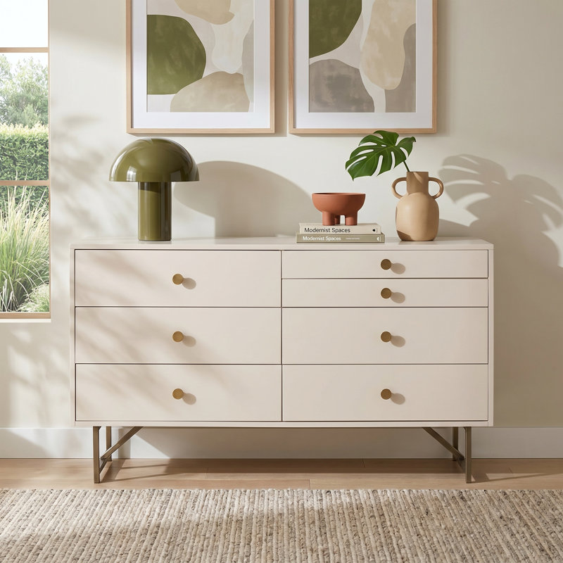 Jenele 58'' W 7 - Drawer Dresser