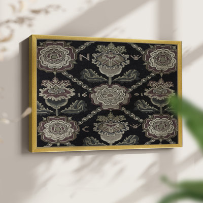 Abstrait rétro - XXV - impression encadrée - réversible