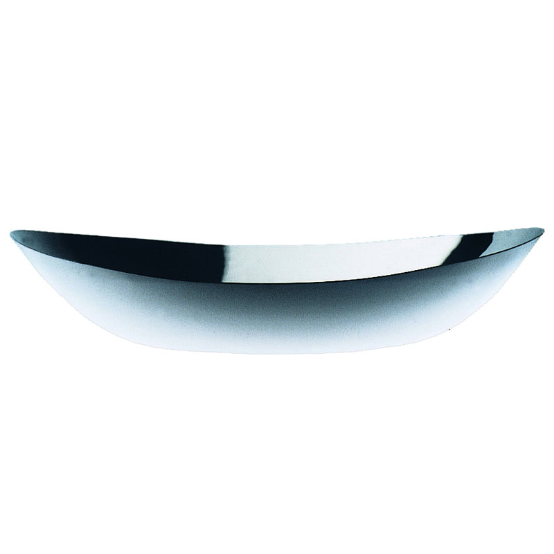 MEPRA Serving Bowl, 15.8" W x 15.8" D, Black/White