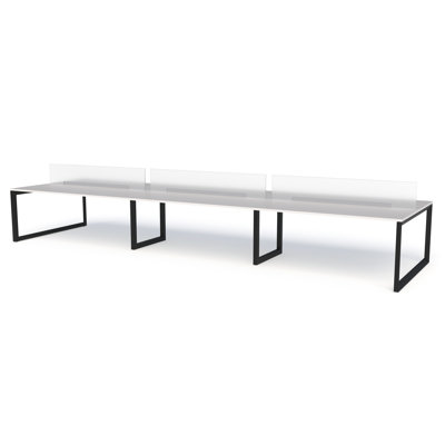 Pivit Frame 6-Person Benching Workstation