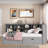 Wooden Daybed With 2 Drawers, Storage Shelf And Usb Charging Ports-681919886