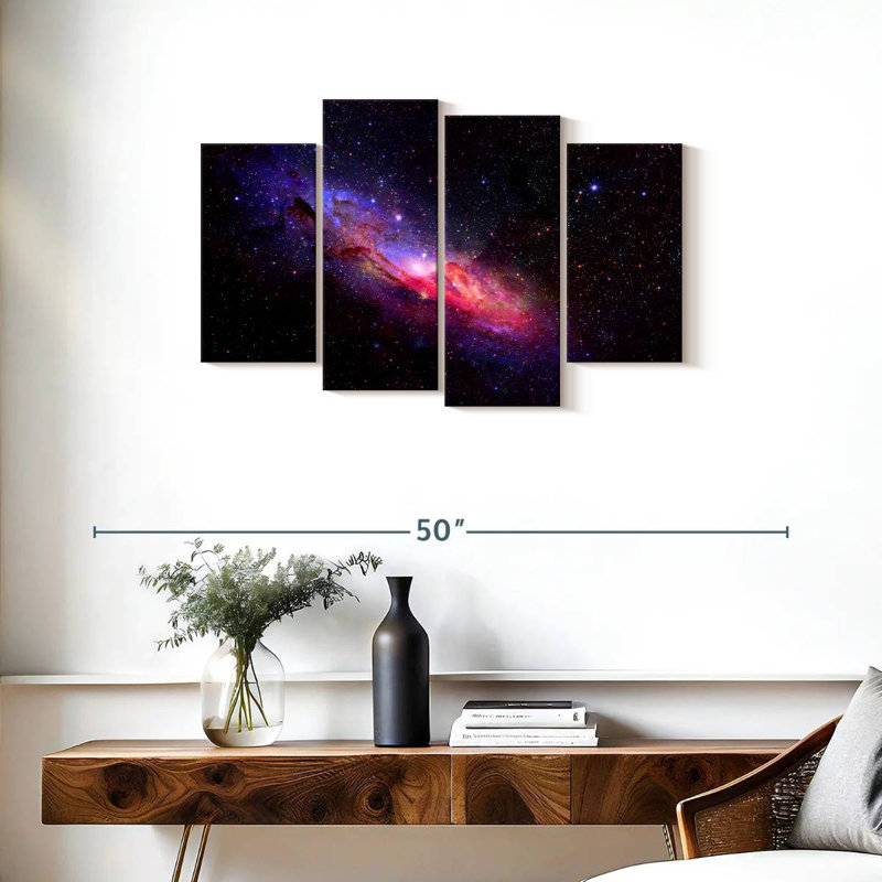 Oberle Galaxy In Space, 22" H x 36" W