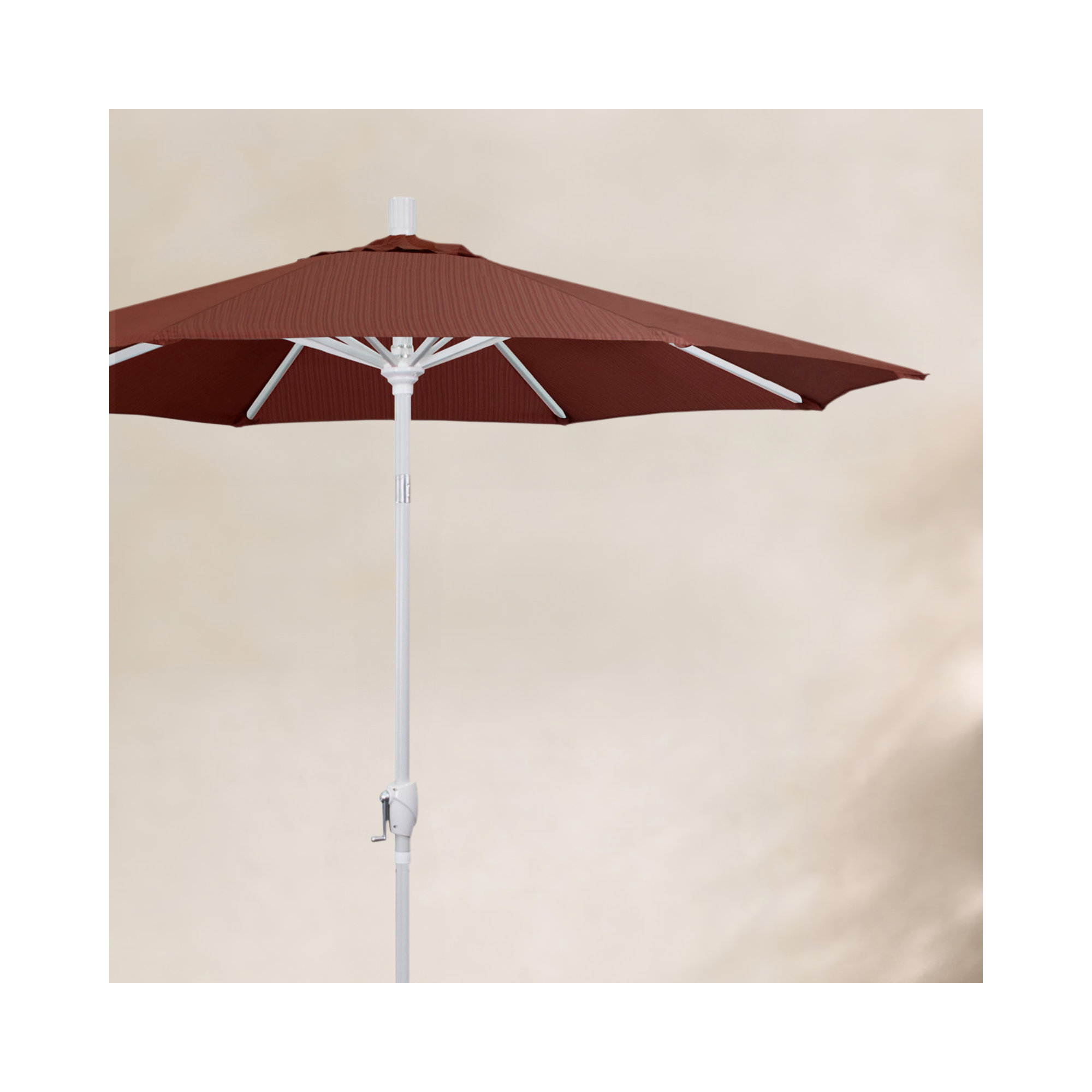 Wallach 90'' Outdoor Umbrella, Terrace Adobe Performance