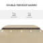 Pavillon de jardin 10 pi x 13 pi Outsunny-125122974-125122973