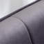 Chaise d'appoint en velours gris avec assise confortable-1484998087