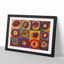 Farbstudie by Wassily Kandinsky - Framed Print-62803078-62803083