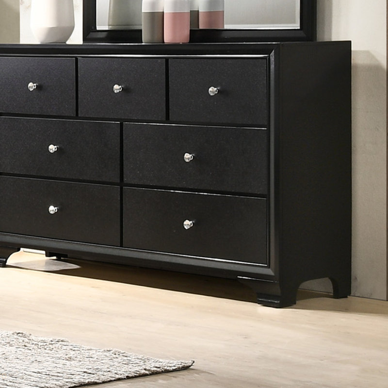 Mobilier de chambre à coucher en bois 1pc, Noir