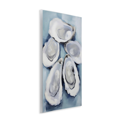 "Cinq coquilles d'huîtres" par Petal Prints Design