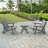 Amalfi Folding HDPE Outdoor Adirondack Chair-1790042047