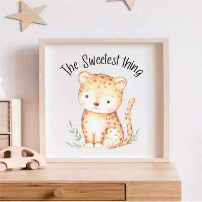 The Sweetest Thing Cute Kitten - Print on Plastic / Acrylic
