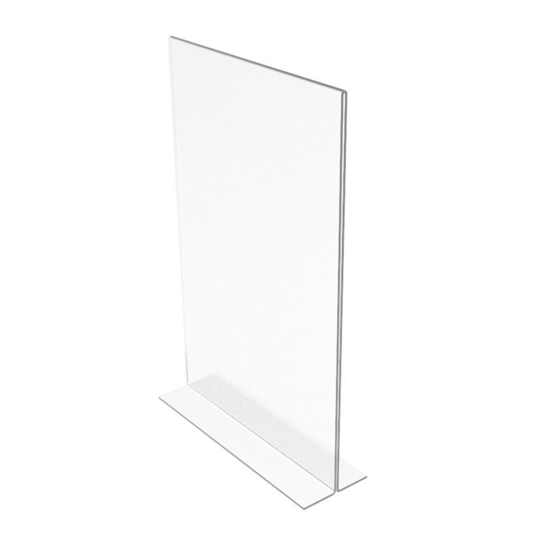 Clear Acrylic 11" x 17" Tabletop Sign Holder Frame