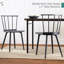  Ensemble de table de salle à manger 4 pièces avec 2 fauteuils, banc de table, table de cuisine, chaises Windsor-328477668