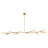 10-Lights  Adjustable Modern Linear Branch Chandelier-123162533