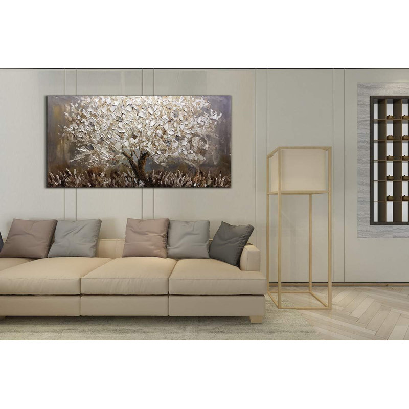 Peinture sur toile tendue