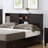 Dust-Resistant Storage Cabinet with Sliding Doors and Four Shelf Cubbies for Organized Living-1687297888
