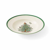 Spode Christmas Tree Soup Plates 9"
