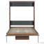 Lit escamotable avec bureau escamotable Murphy-1444920378
