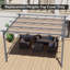 Aoodor Pergola Replacement Canopy-114884132-114884131