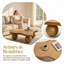 Table basse en forme de nuage-735170252