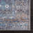 Washable Non-Slip Traditional Area Rug - Slate Gray / Blue Rug for Entryway, Hallway, Bathroom, and Kitchen - Fellers-1669269590