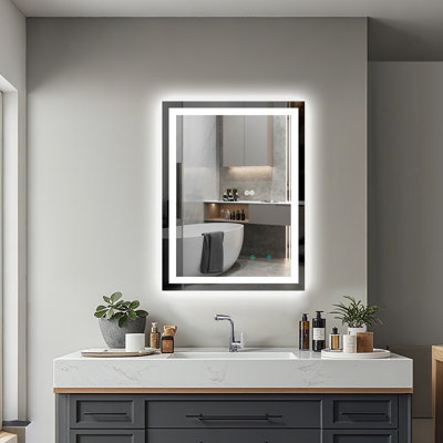 Miroir de salle de bain mural / sans cadre Worreno