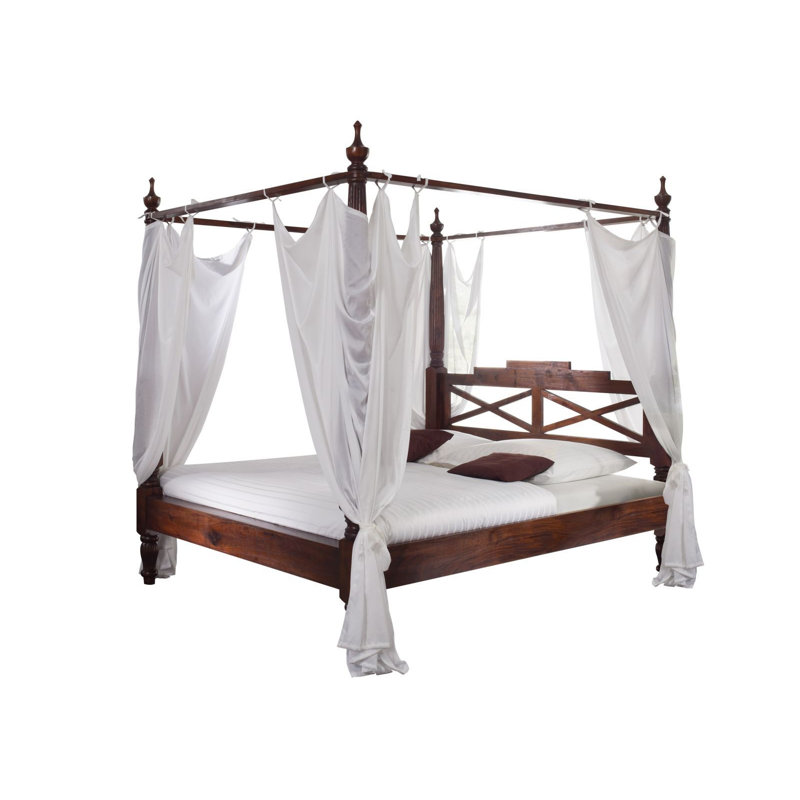 Oxford Solid Wood Bed, Super King (6'), Nougat