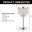 Lampe de bureau à 3 intensités en cristal à intensité variable avec deux ports USB-1278198871-1278198864