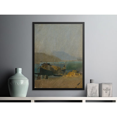 Amelia 1 Piece Floater Frame Wall Art