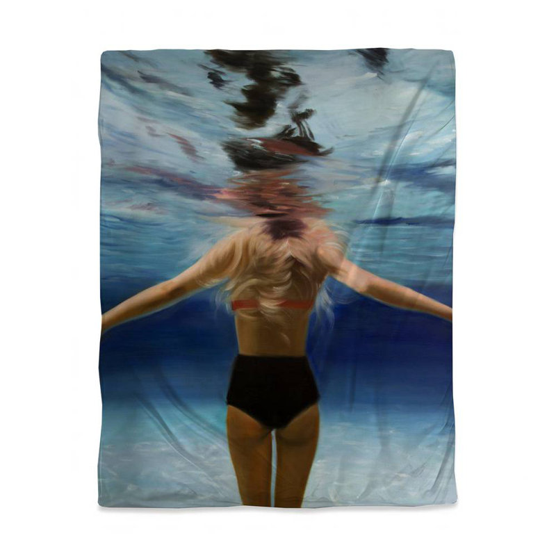 Housse de couette bleue Under the Sea