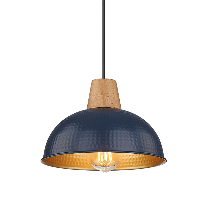 Barbary 1 - Light Dome Pendant, Blue
