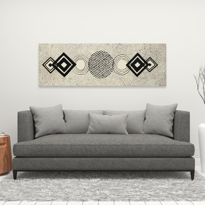 Dotted Shapes - Canvas Patterns for Stylish Home Decor