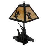 Rustic Lodge Table Lamp