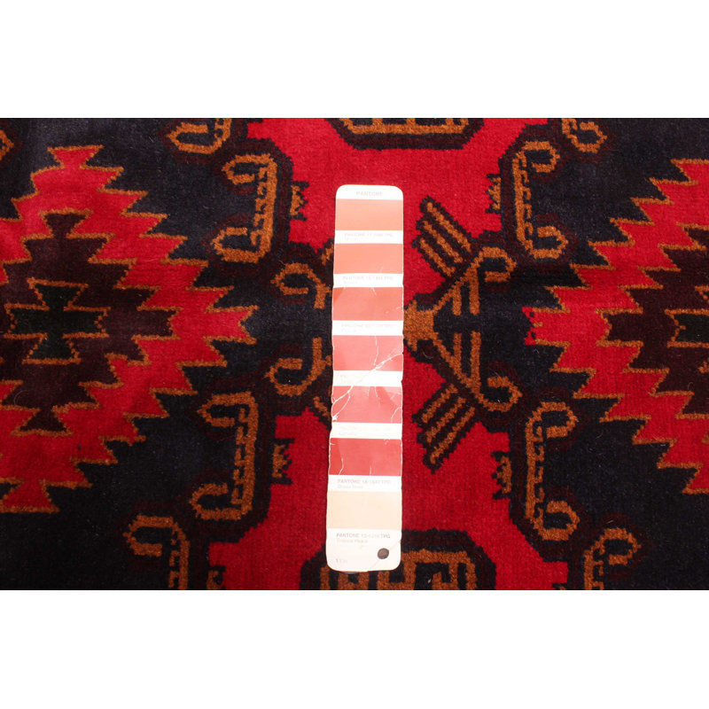 Teimani Red Rug 3'2" x 5'6"