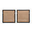 Décoration murale 23,5 x 23,6 po S / 2 Lillian