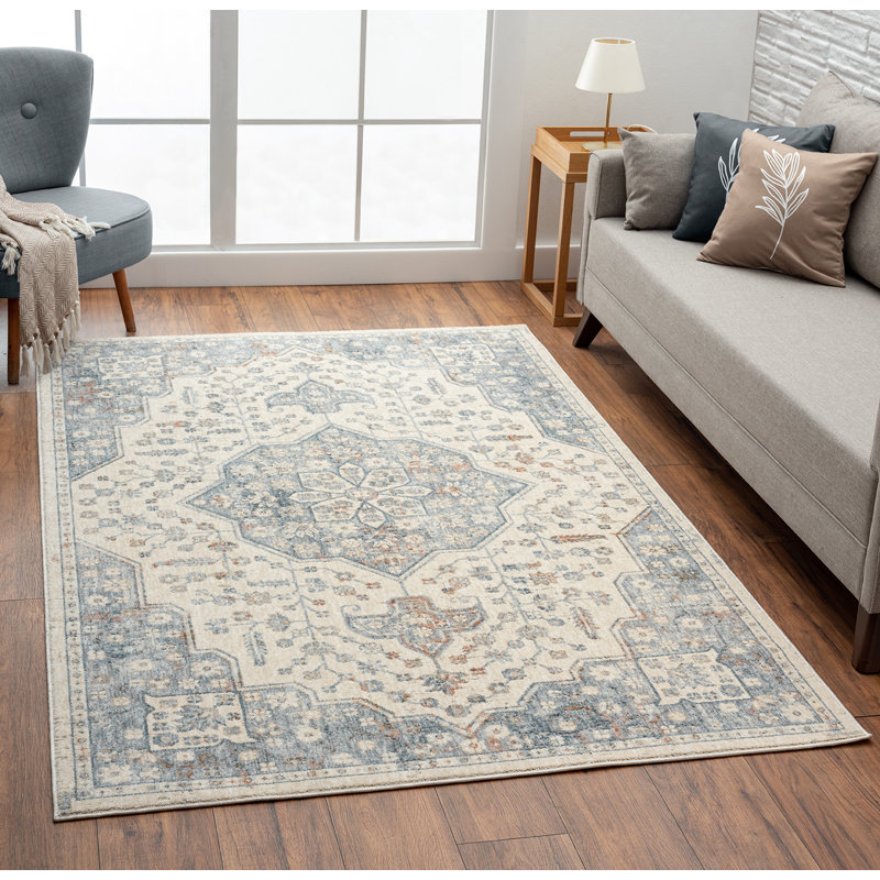 Oriental Indoor Rug, Rectangle 5' x 8'