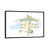 Toile avec cadre noir sélectionné