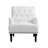 28.5" W Faux Leather Armchair-77636347