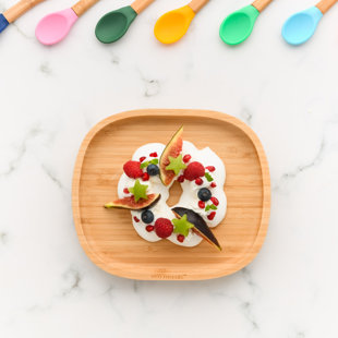Bamboo Toddler No Section Plate