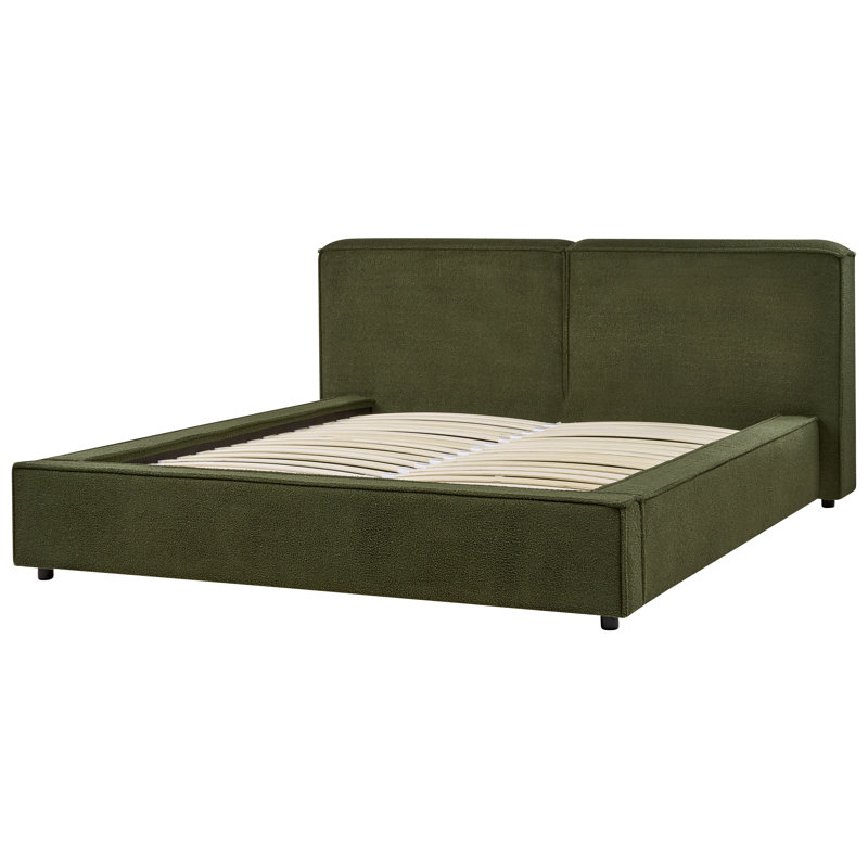 Bunel Upholstered Bed, Green