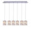 Luminaire suspendu grappe 6 lumières Tidwell