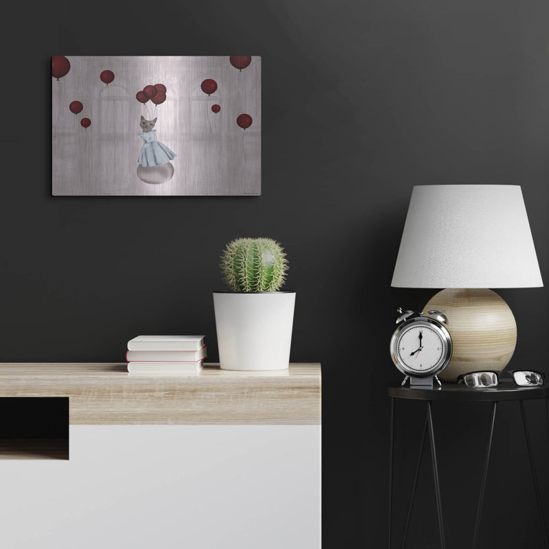 "Ball avec des ballons" par Daniela Nocito, H 16 po x l 24 po