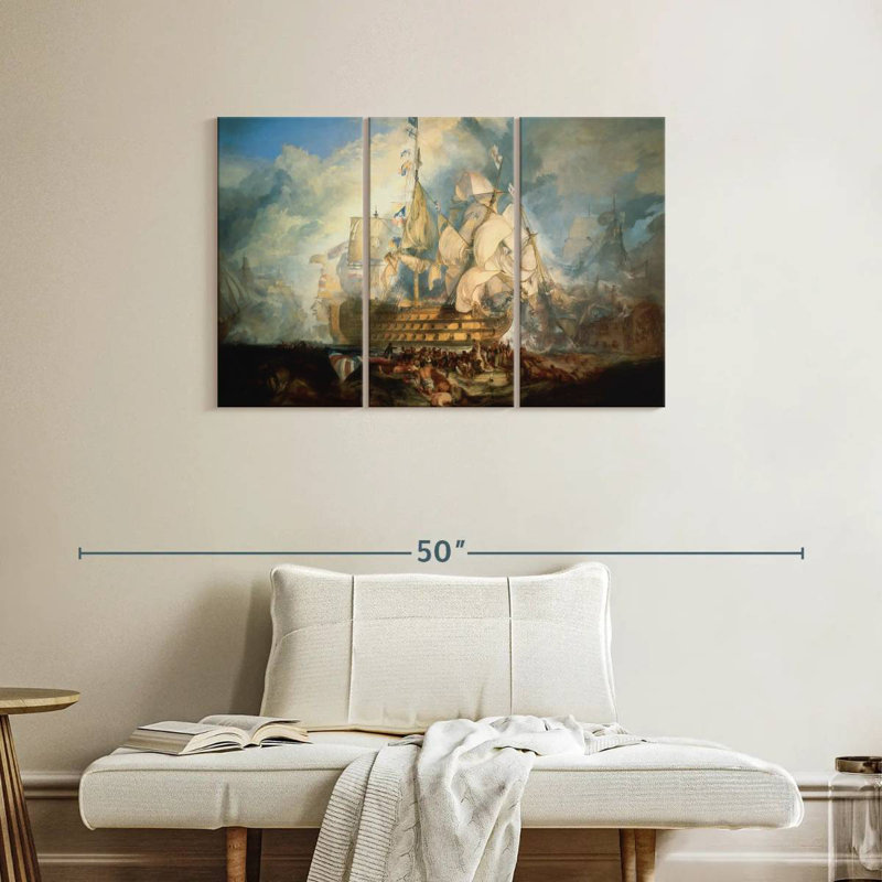 Keiri Battle Of Trafalgar, 24" H x 38" W