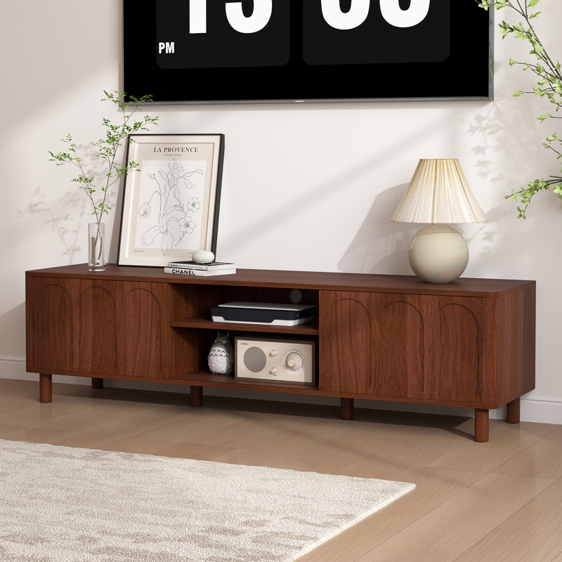 63'' Media Console, Walnut