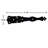 Fleur De Lis Wrought Iron Strap Hinge
