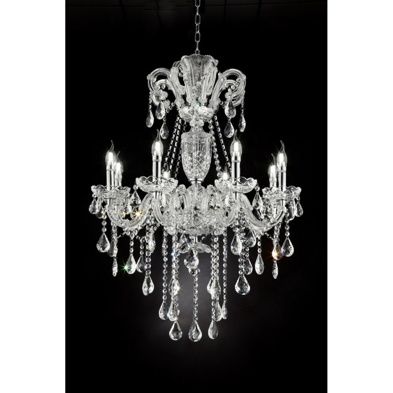 Lustre 37 lumières à DEL en cristal 37 po In Eilish