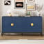 Buffet à quatre portes exquis avec construction durable et rangement polyvalent-1677065503