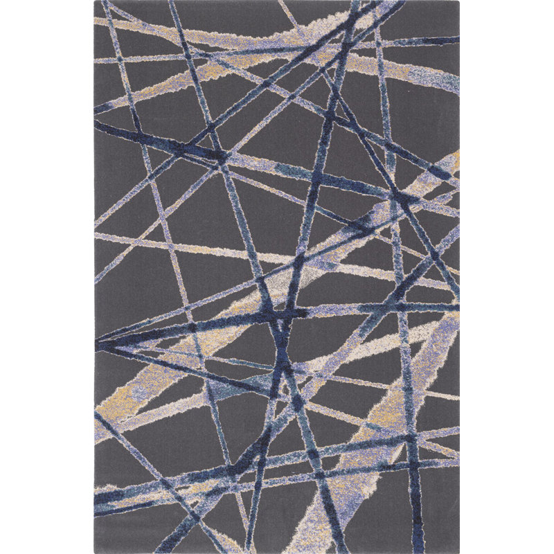 Sticks Geometric Area Rug, Rectangle 200 x 300cm