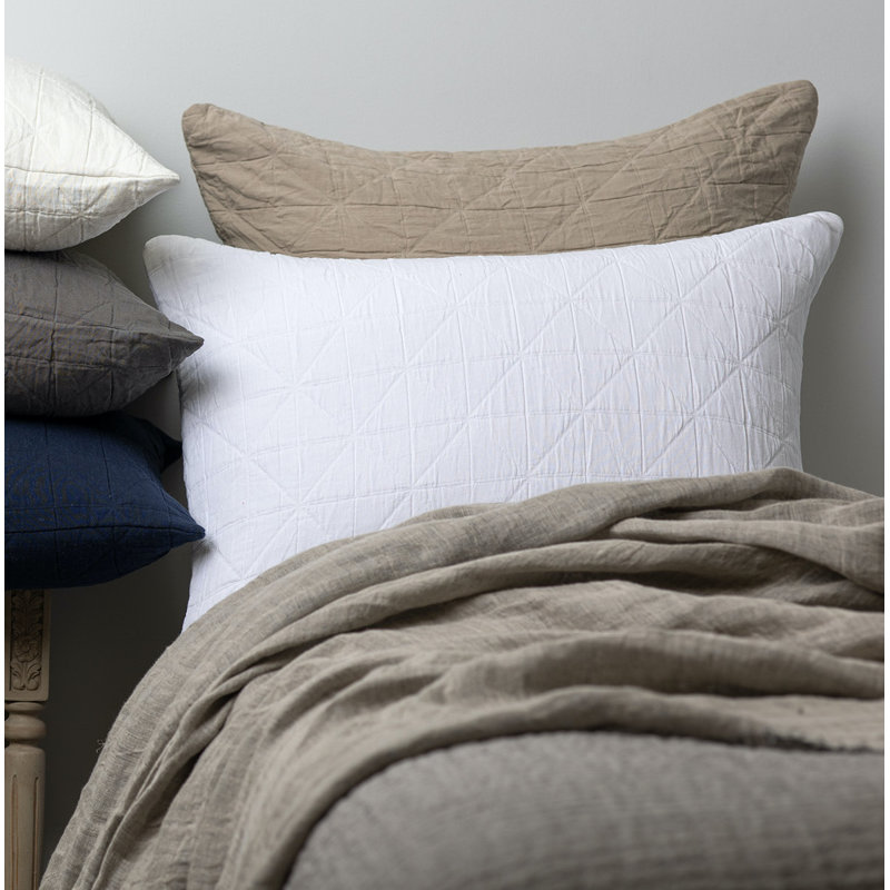 Marshawn Bedding, Euro, White